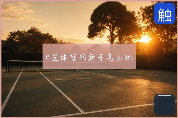e星体官网新手怎么玩